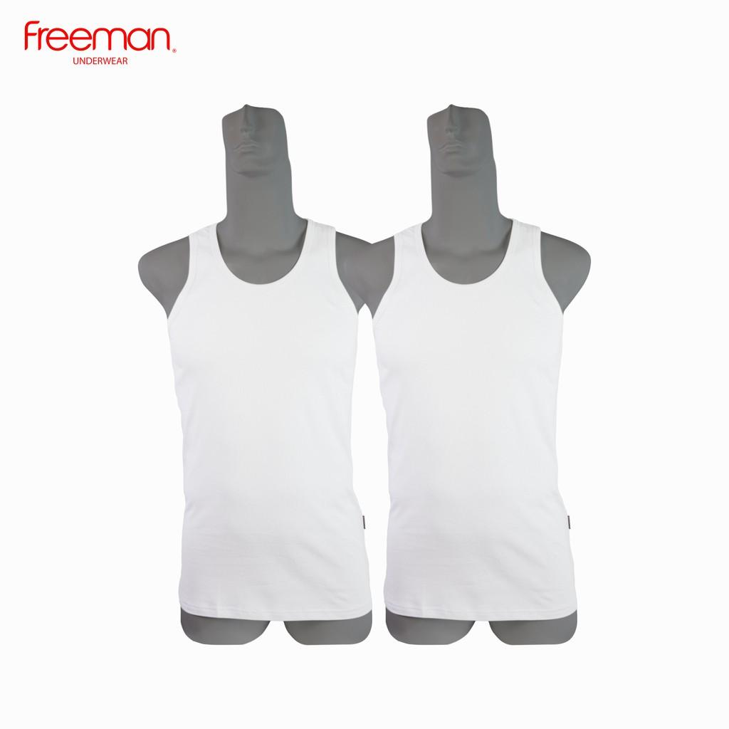 Combo 2 Áo thun nam ba lỗ cotton FREEMAN ASF205