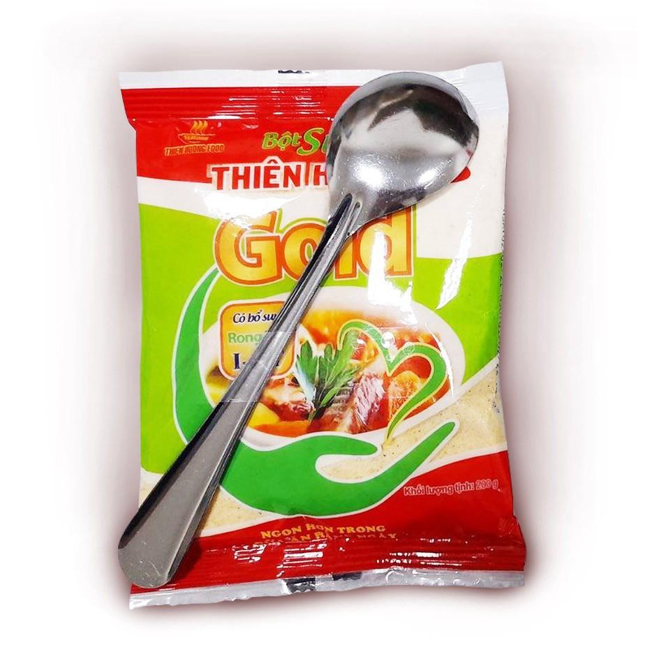 thùng 30 gói  bột soup Thiên Hương Gold (200gr/gói) - Tặng 15 thìa inox