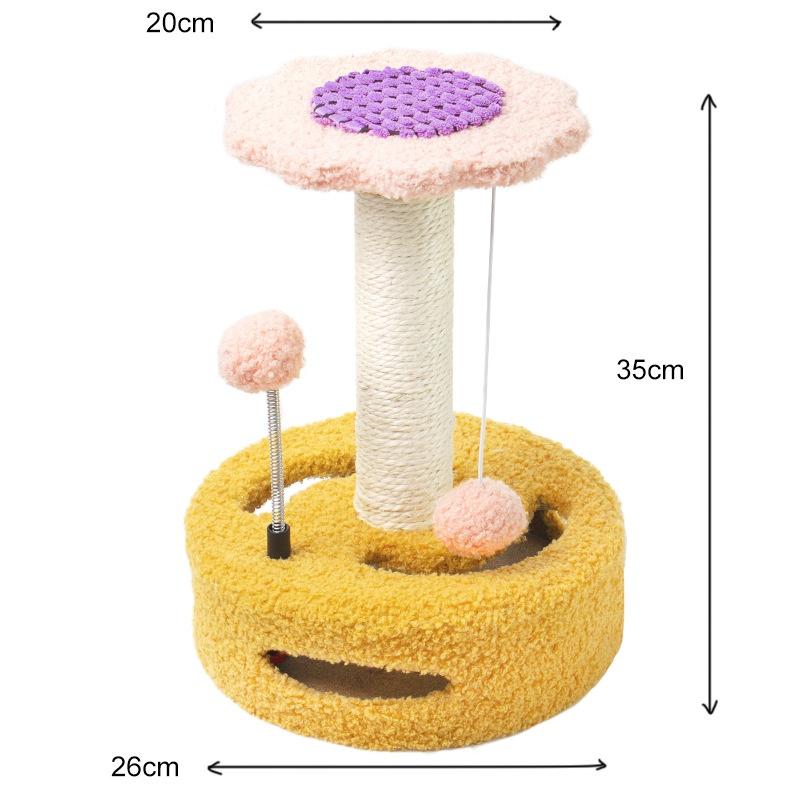 Trụ Cào Móng Dành Cho Mèo Đồ Chơi Thể Chất Dành Cho Mèo Cưng Kèm Trụ CW-035