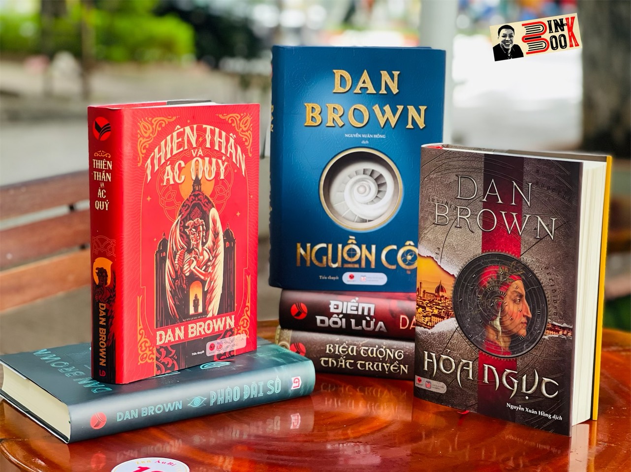 [combo 6 cuốn Dan Brown] THIÊN THẦN VÀ ÁC QUỶ - BIỂU TƯỢNG THẤT TRUYỀN - PHÁO ĐÀI SỐ - HỎA NGỤC - ĐIỂM DỐI LỪA – NGUỒN CỘI – Bách Việt (bìa cứng)