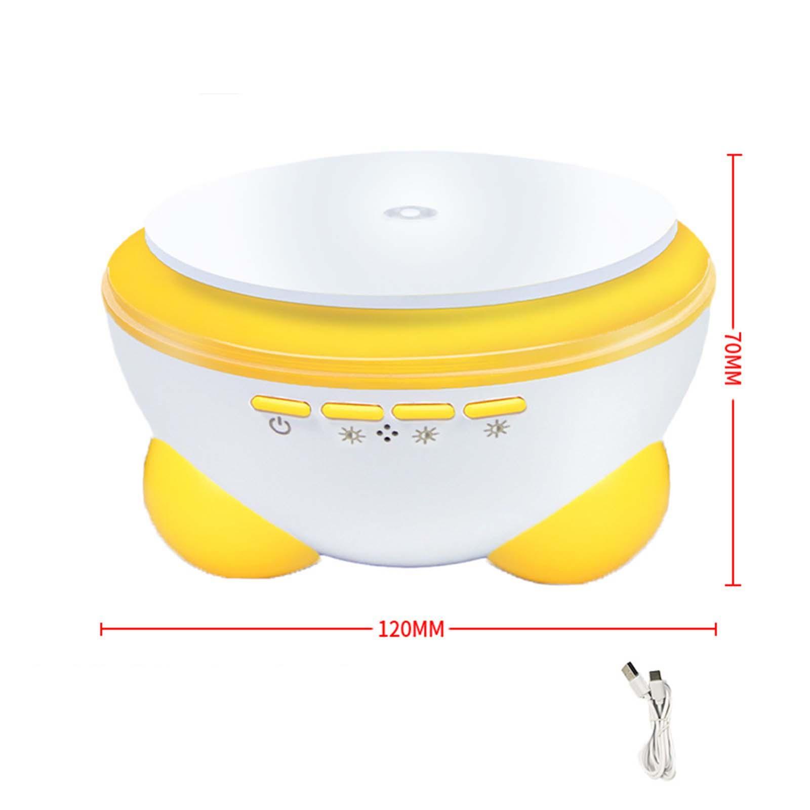 Rotating Display Stand with Colorful LED Lights Clockwise Electric Turntable Display Stand