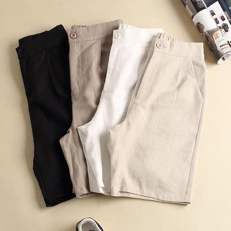Quần ngố đũi Kanimi khoá thật - quần short đũi phong cách Ulzzang siêu hot