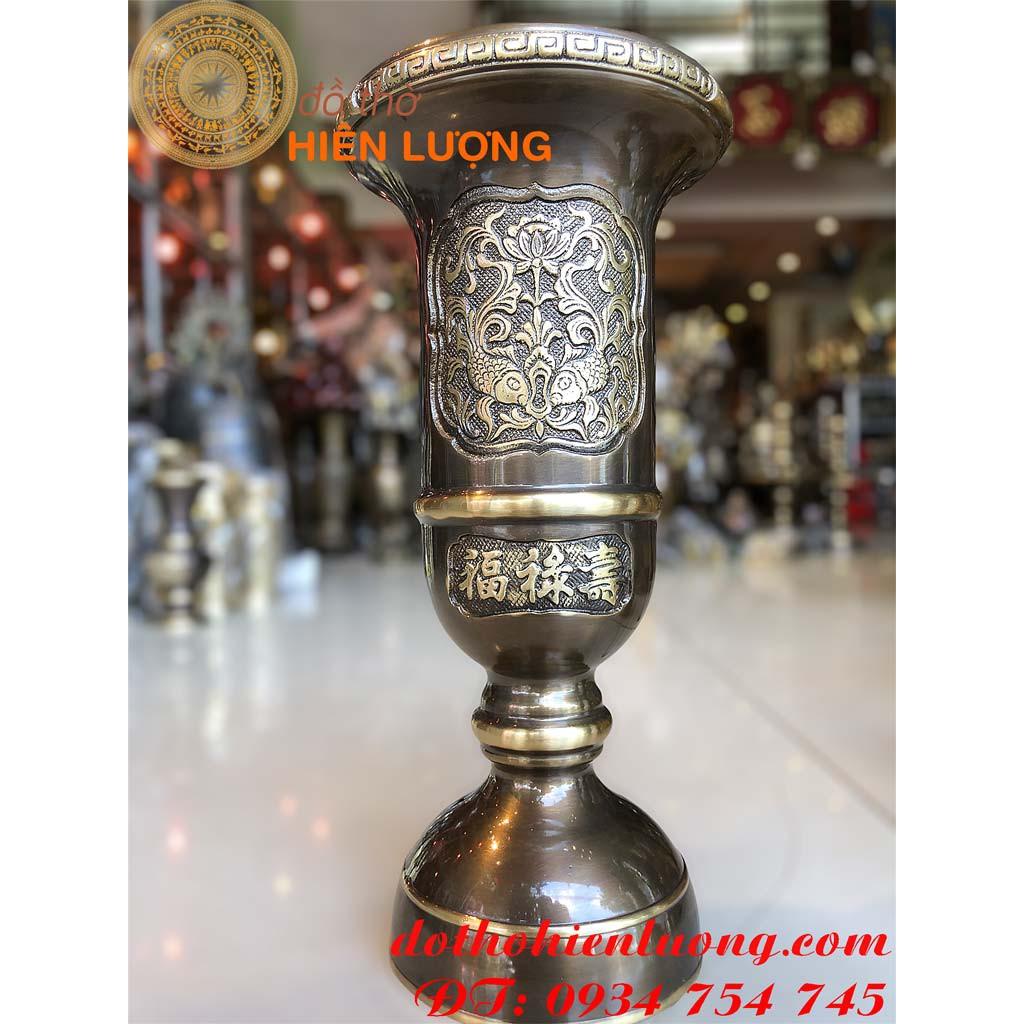 Ống hương highlight bằng đồng