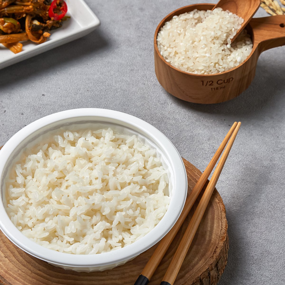 Cơm Trắng Hộp Ăn Liền No Brand 210g