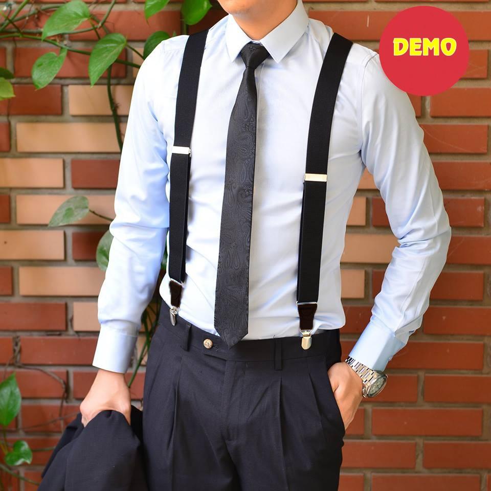 Dây đeo quần nam, dây yếm quần, dây đeo quần chữ Y 3.5cm , Tiến Nguyễn Shop ( kèm ảnh minh họa )