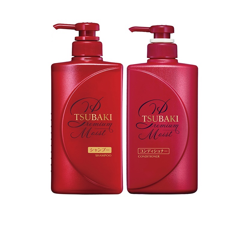 Bộ Đôi TSUBAKI Dưỡng Tóc Bóng Mượt
