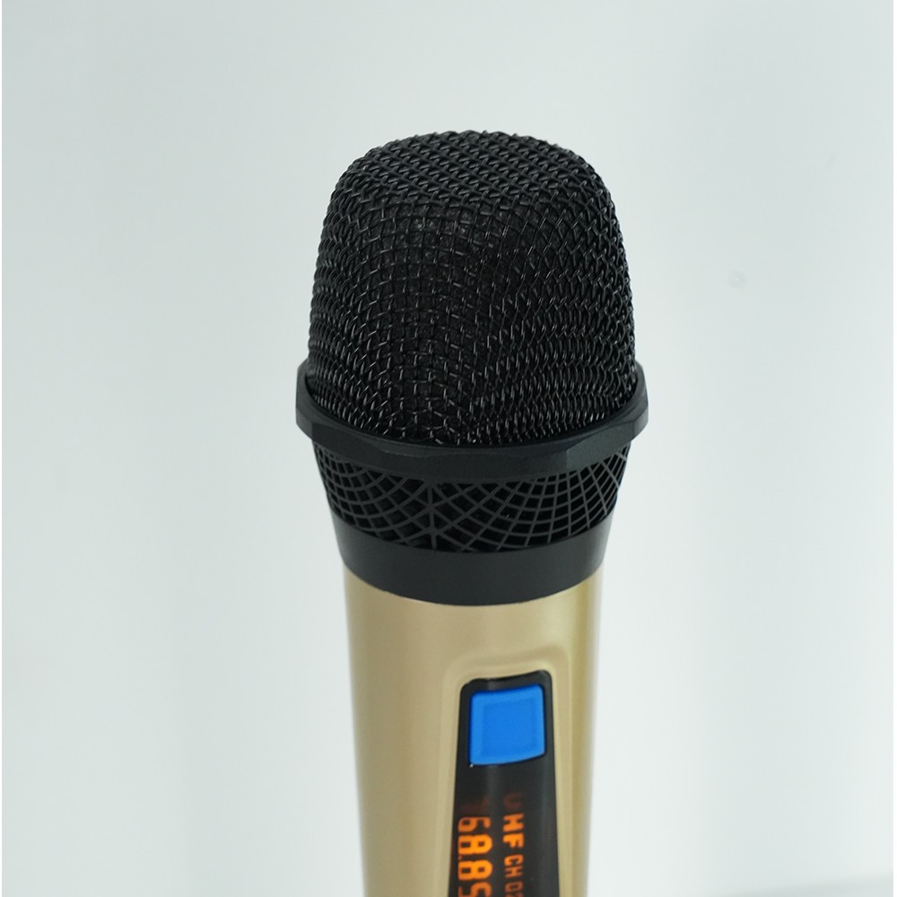 Bộ 2 Micro Karaoke Không Dây Cao Cấp Kcb-V3 . Cục Thu Đa Năng Chống Hú Cao Cấp