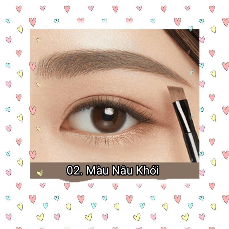 Bột Kẻ Lông Mày Chống Trôi Màu Tự Nhiên Kissme Heavy Rotation Natural Powder Eyebrow (2.3G)