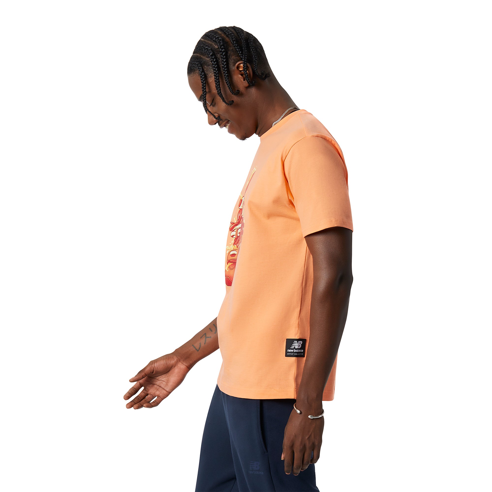 Áo thun tay ngắn thời trang nam New Balance Artist Pack Kody Mason - MT21559PGZ (Form Quốc Tế)