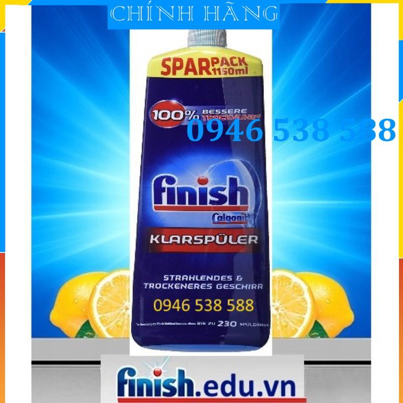 Nước làm bóng finish 1150ml, 800ml, 400ml dùng cho Máy rửa bát