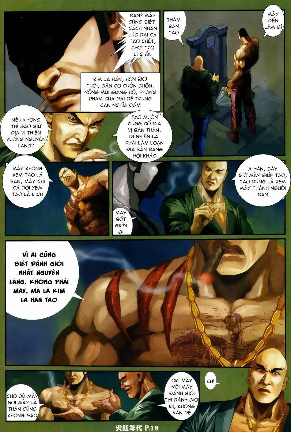 hỏa hồng niên đại hắc cốt đường chapter 47 16