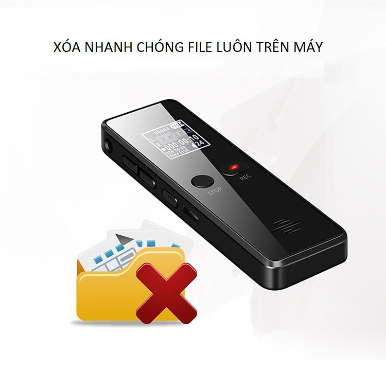 Máy Ghi Âm Chuyên Nghiệp 818 Bộ Nhớ Trong 8GB