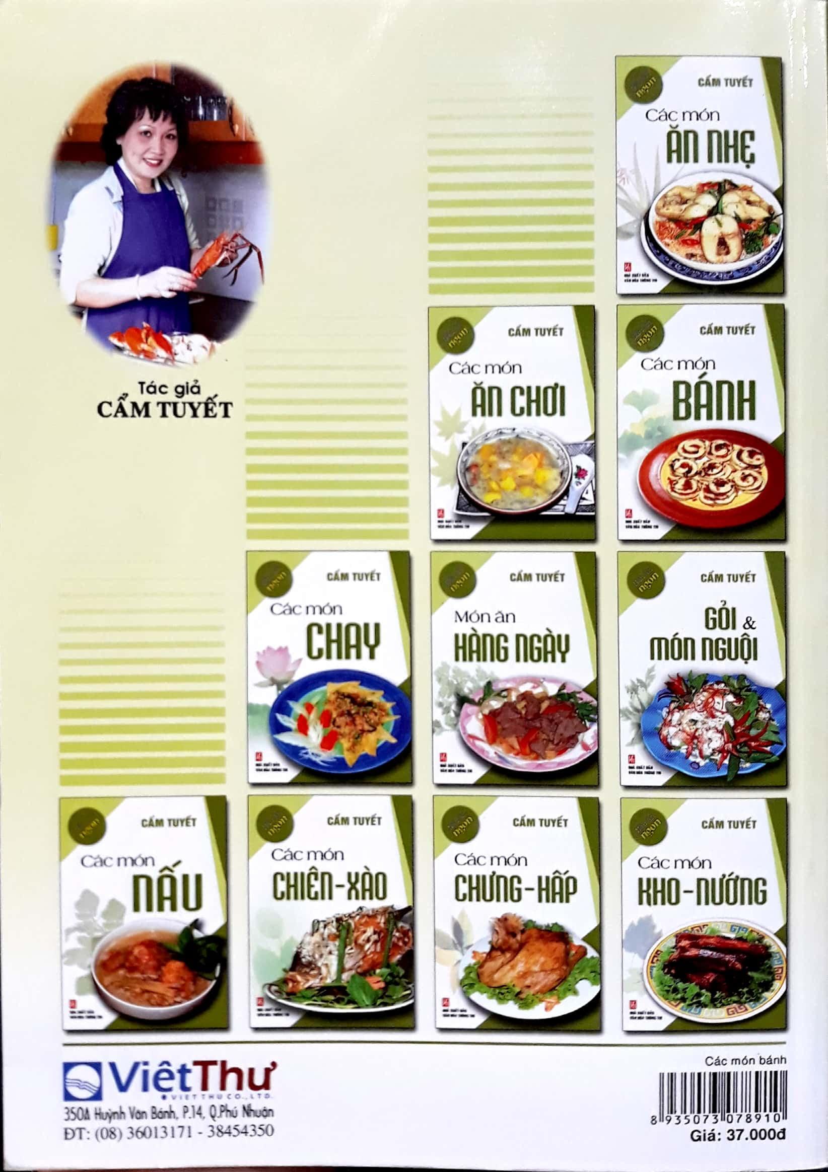 Sách Nấu Ăn Ngon - Các Món Bánh