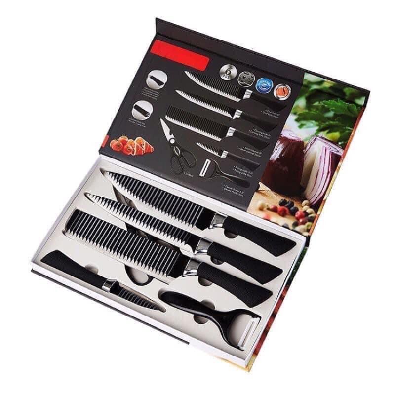 Bộ dao 6 món công nghệ nhật, Bộ dao được chế tạo từ thép không rỉ chất lượng cao