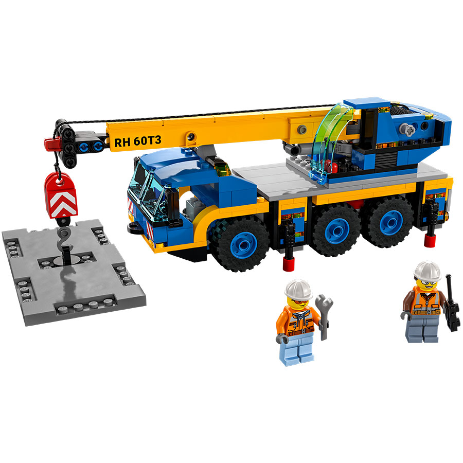 Đồ Chơi LEGO CITY Cần Cẩu Di Động 60324