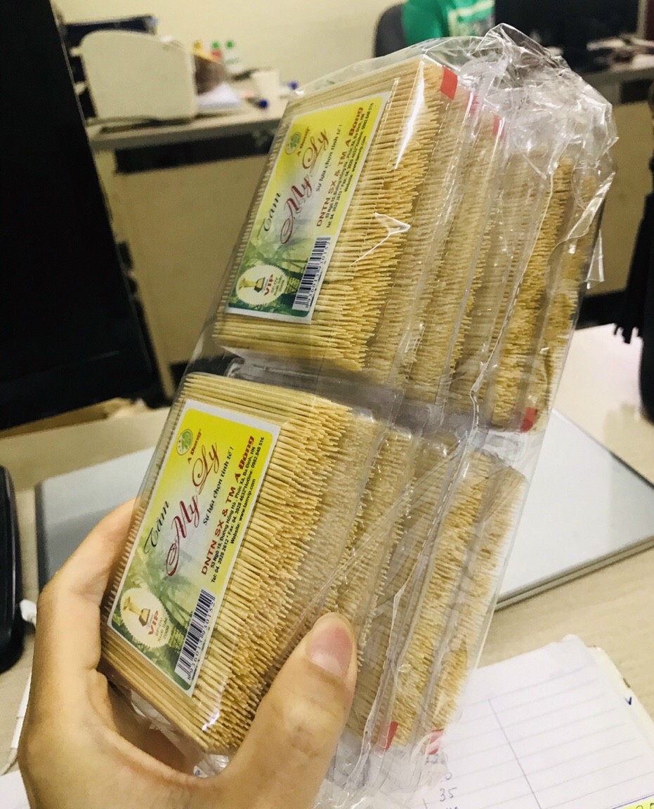 Combo 10 hộp tăm nhọn hai đầu
