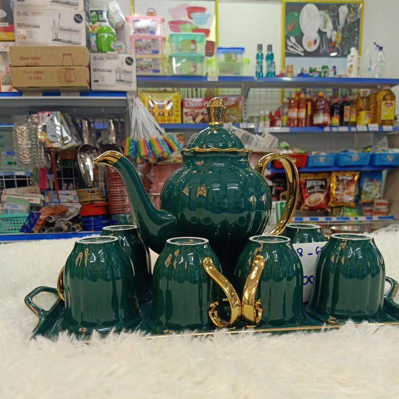 Bộ tách trà khay eo L8-62