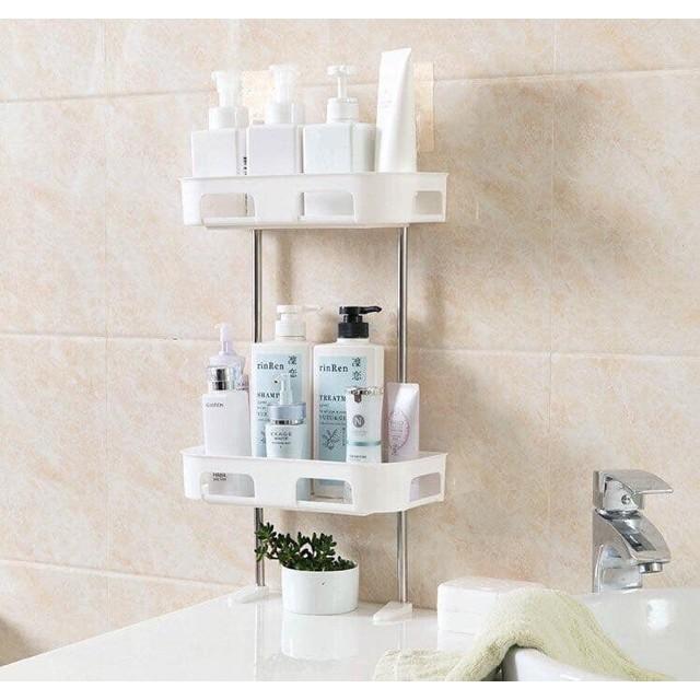 Kệ Để Nhà Tắm 2 Tầng, 3 Tầng TABI HOME Đặt Trên Toilet, Tiết Kiệm Không Gian Nhà Tắm