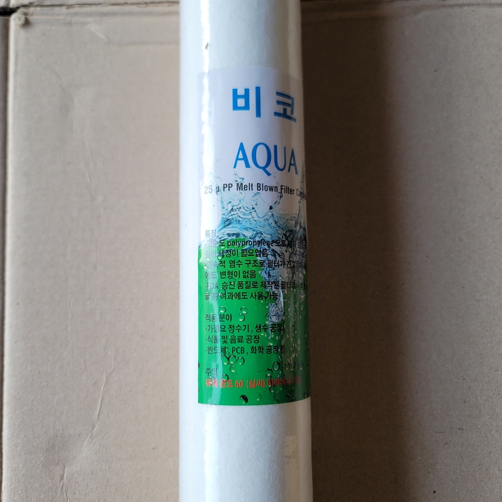 Lõi lọc PP 40 inch Aqua nhập khẩu Hàn Quốc
