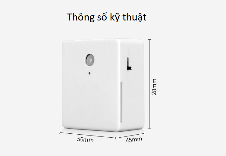 Thiết bị báo khách cảm biến hồng ngoại thông minh V4 ( Tặng kèm pin )