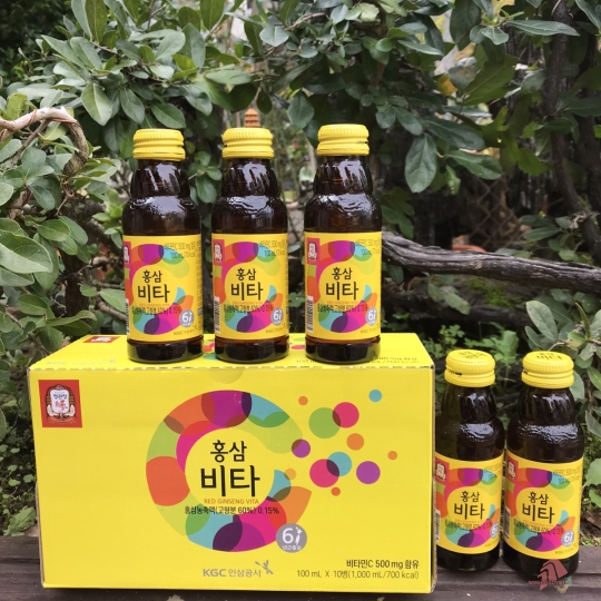 Nước Tăng Lực Hồng Sâm Vita KGC Cheong Kwan Jang