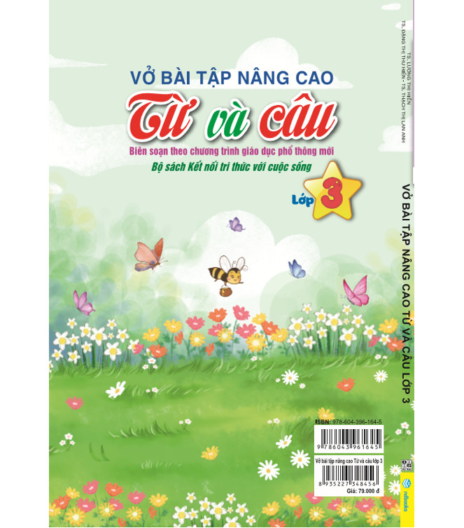 Sách - Vở Bài Tập Nâng Cao Từ Và Câu Lớp 3 ( Theo Chương Trình GDPT mới ) - Kết Nối - Ndbooks