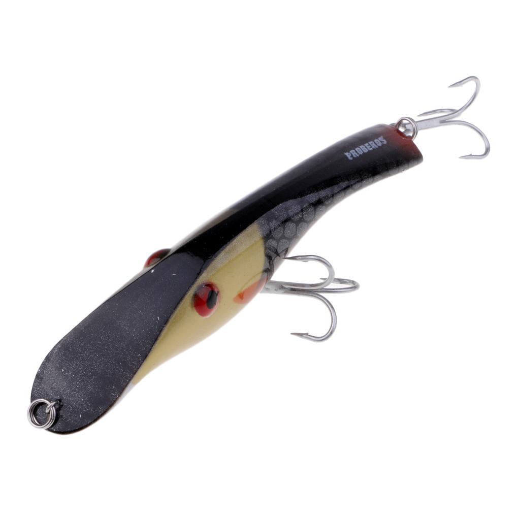 Fishing Pencil Bait Fishing lure bait Hard bait Crankbait 3D Fish Weever Catfish Hook 1/0#