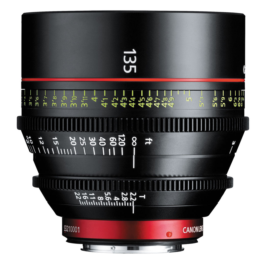 Ống Kính Canon CN-E135mm T2.2 L - Hàng Chính Hãng