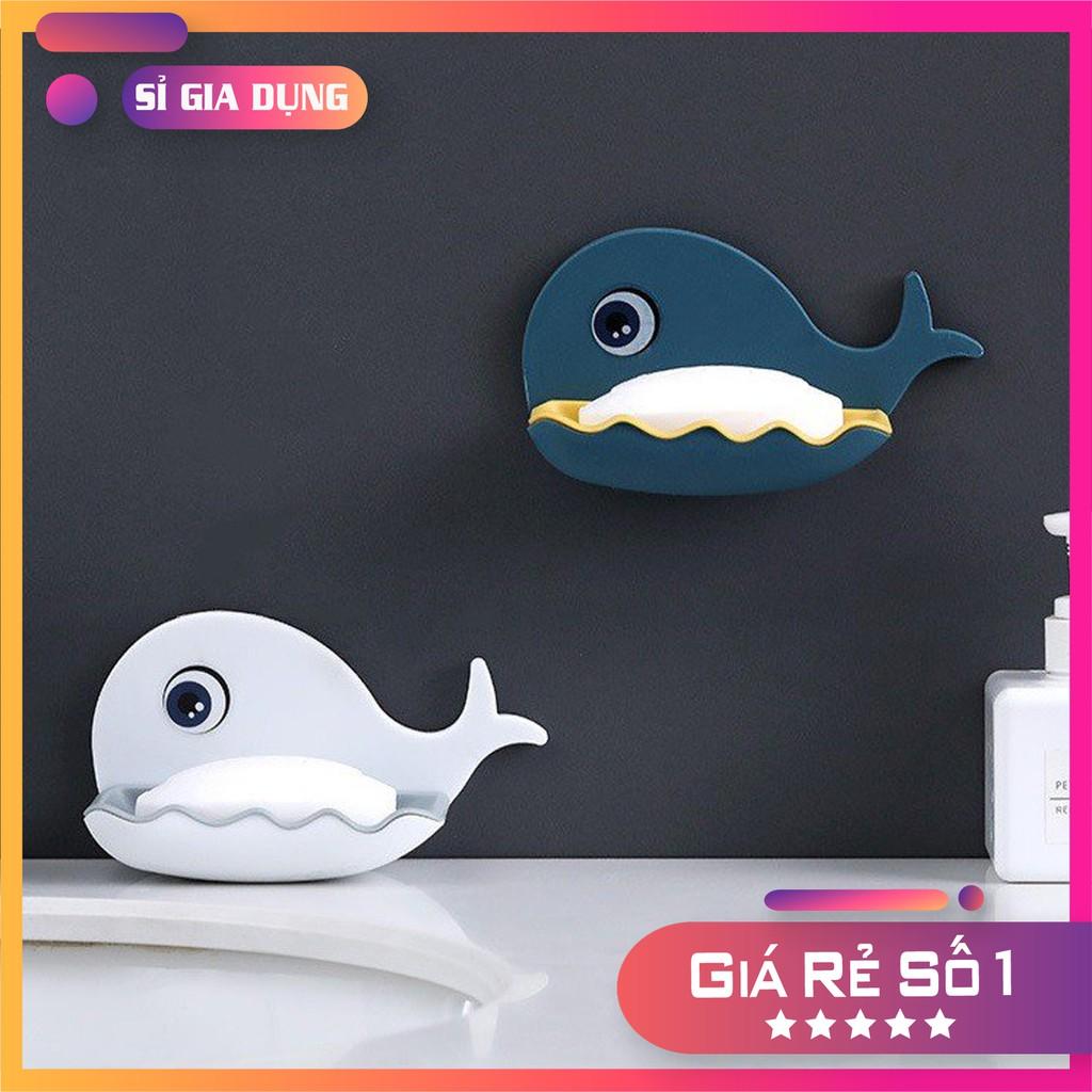 Khay đựng xà bông dán tường hình cá heo