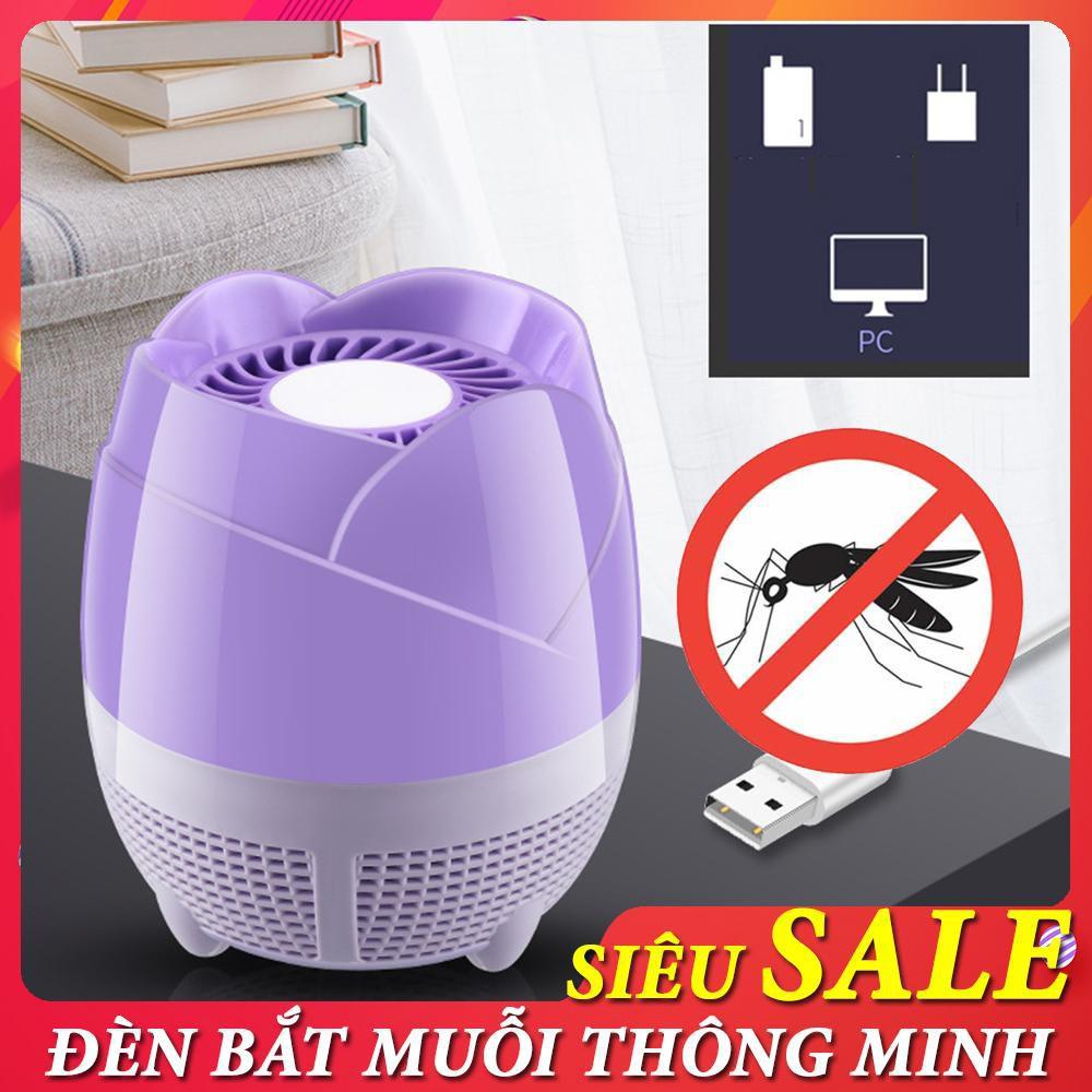 ĐÈN NGỦ BẮT MUỖI THÔNG MINH HÌNH BÔNG HOA - TIỆN ÍCH SIÊU HOT-HÀNG NỘI ĐỊA TRUNG-PHÙ HỢP TRONG MỌI CĂN PHÒNG