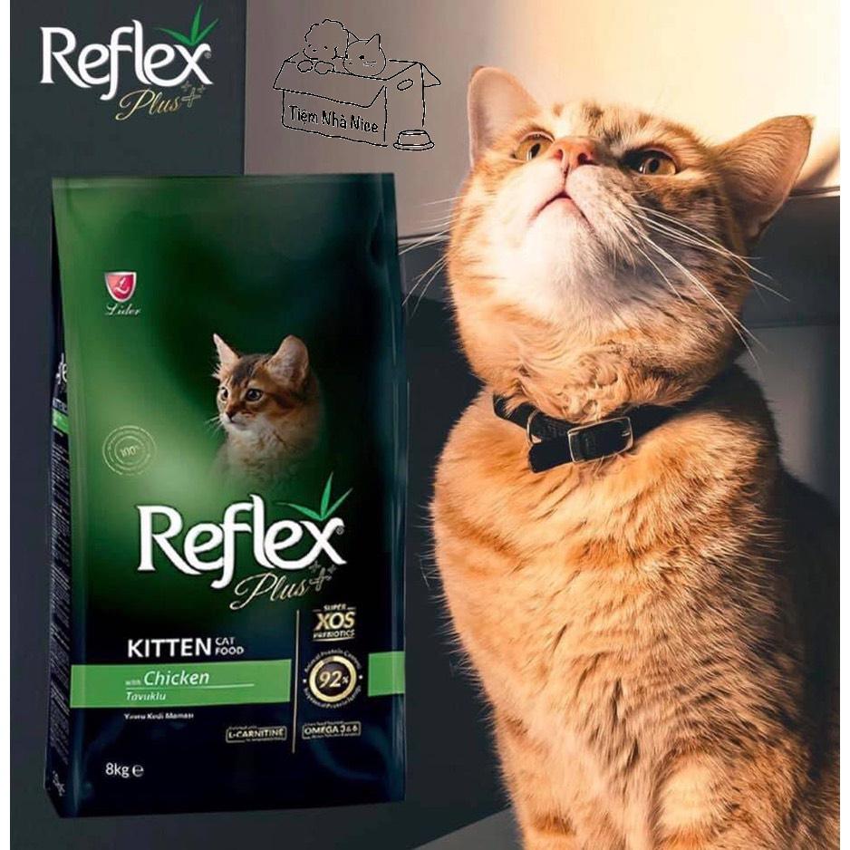 Thức ăn cho mèo vị gà cho mèo nhỏ Reflex Plus Adult Cat Food Salmon (1,5kg/gói) Tiệm Nhà Nice