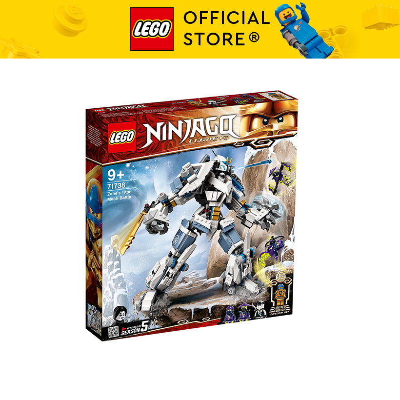 Đồ Chơi LEGO Ninjago Chiến Giáp Titan Của Zane 71738  Cho Bé Trên 9 Tuổi