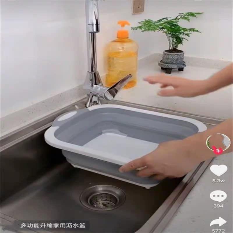 Rổ nhựa đa năng gấp gọn