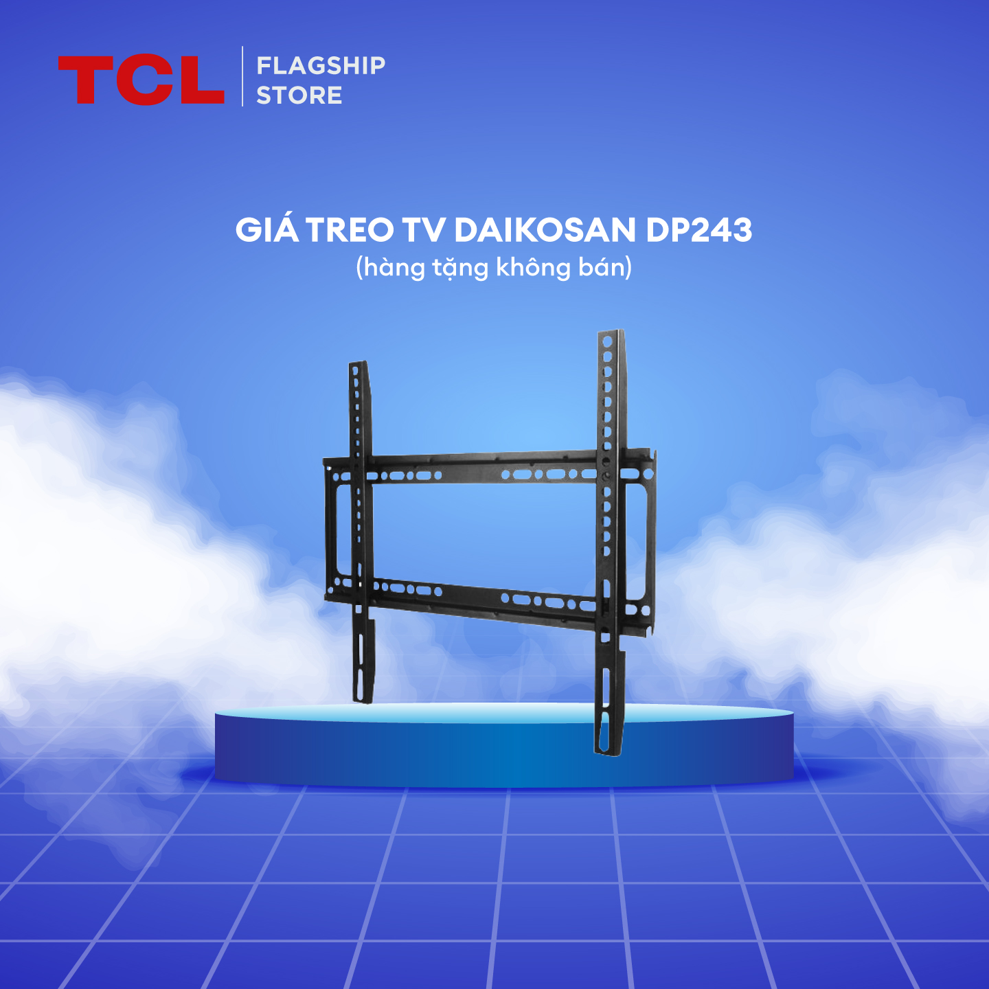 Giá treo TiVi thẳng Daikiosan DP243 - Hàng Chính Hãng