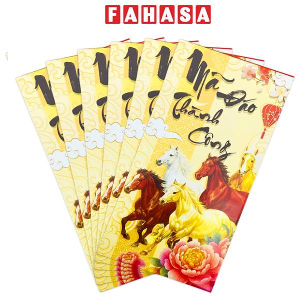 Bộ 6 Bao Lì Xì Tết Bính Ngọ 2026 - Teenage - Mẫu 50