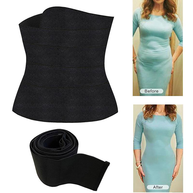 Chất Lượng Cao Đai Nịt Bụng Shaperwear Đai Giảm Béo Bụng Quấn Dây Băng Tập Toàn Thân Fajas Độ Đàn Hồi Mỏng Một Kích Thước