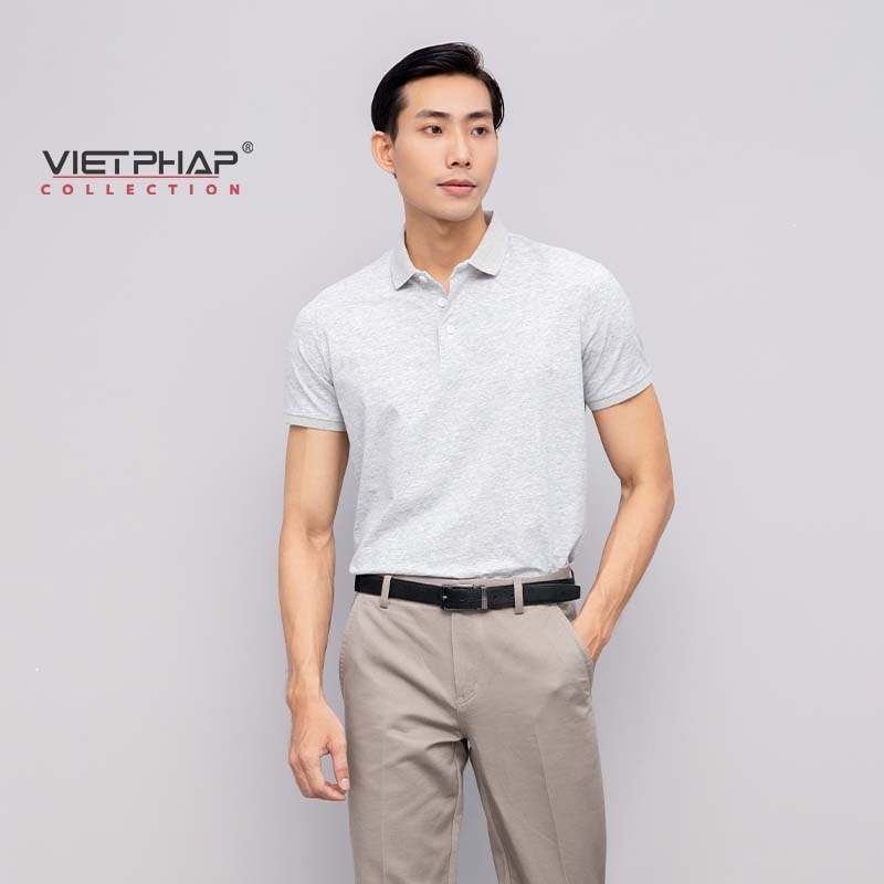 [MUA 1 TẶNG 1] Áo Thun Milan Màu VIỆT PHÁP /Form Luxury / Thoáng mát - co dãn tốt- chất liệu cotton mềm mịn thấm hút mồ hôi 9623