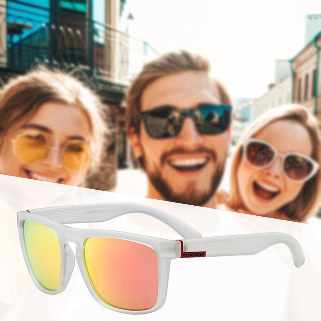 2xWomen Men Sunglasses Polarized Goggles Outdoor Sports Anti- Glass Color 8