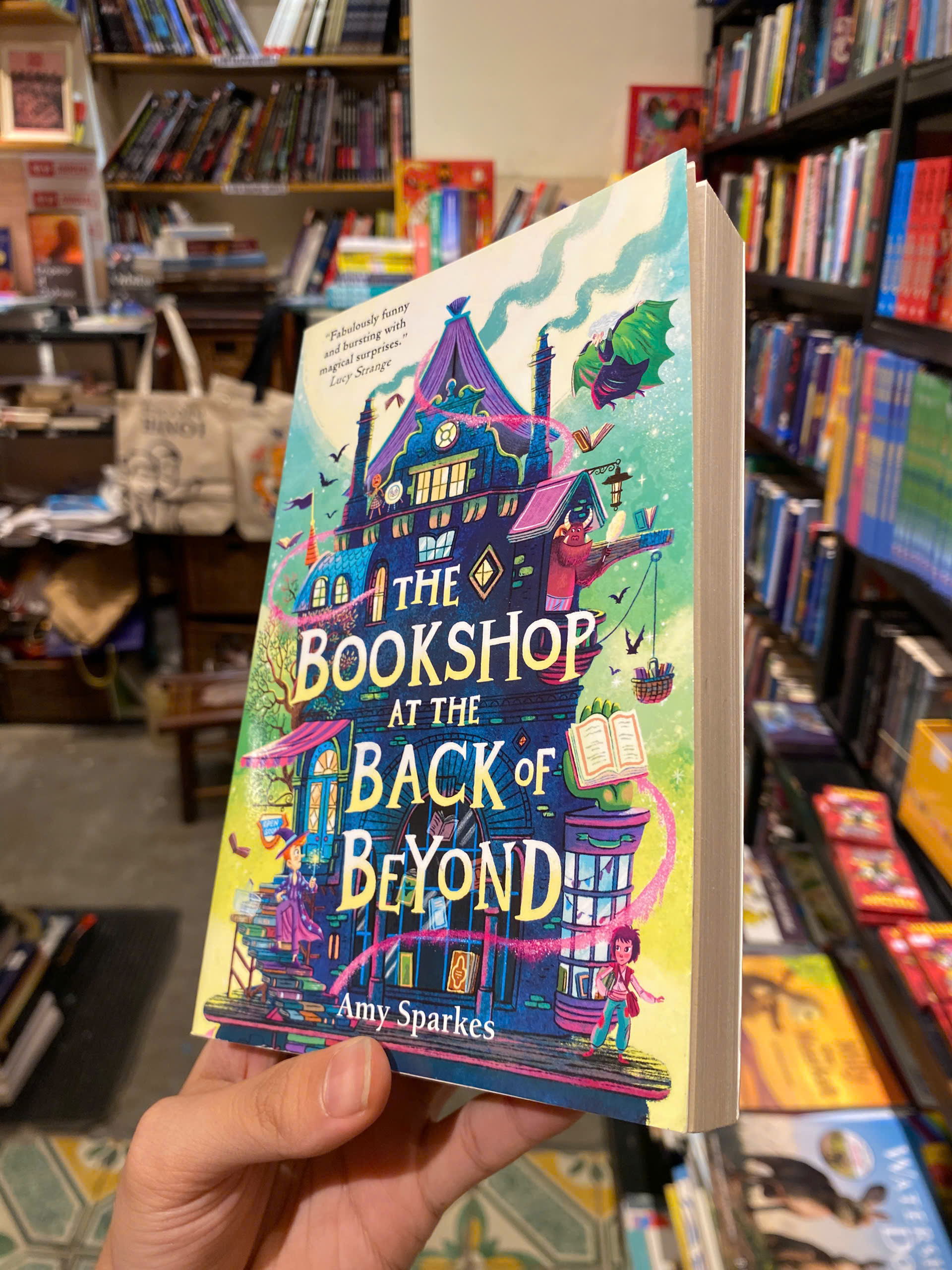 Sách - The Bookshop At The Back of Beyond by Amy Sparkes - English Book - Sách Ngoại văn