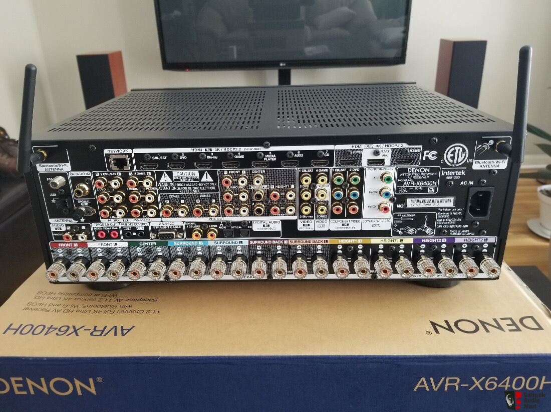 Ampli Cao Cấp Denon AVR-X6400H HÀNG CHÍNH HÃNG 100%