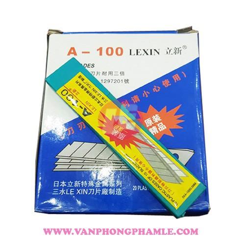 Lưỡi dao lớn A100 18mm (Tép 10 lưỡi)