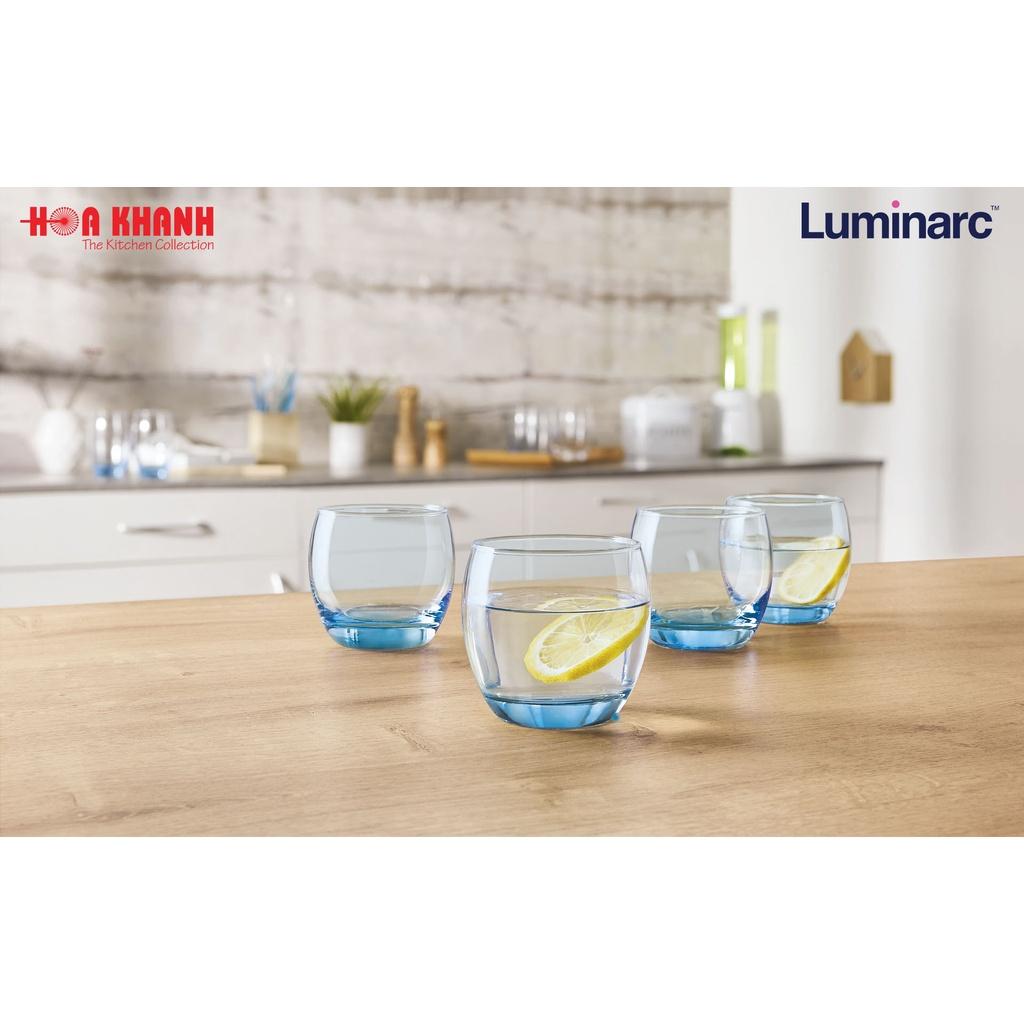 Ly Uống Nước Thủy Tinh Luminarc Salto Blue 320ML - J1584 -Bộ 6 ly