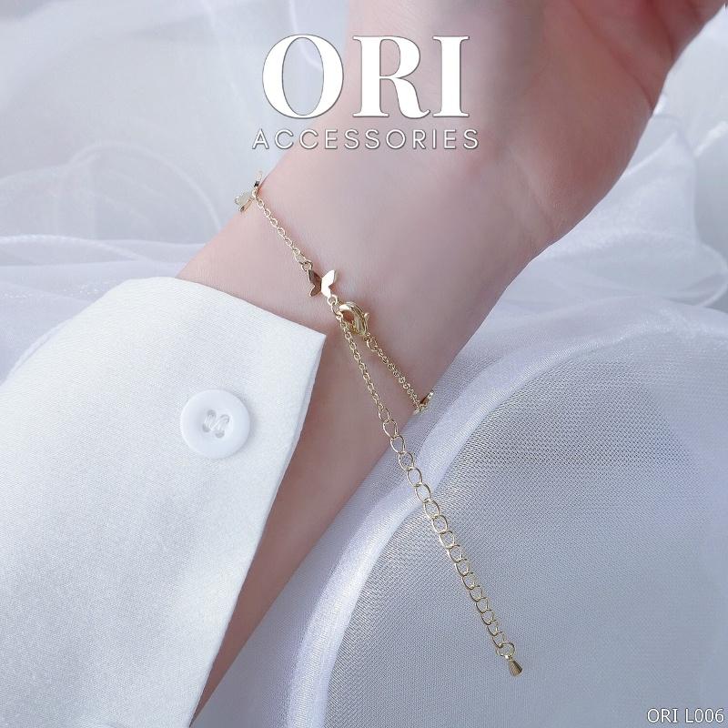 Vòng tay nữ Cánh bướm Christabel xinh xắn thời trang ORI ACCESSORIES L006