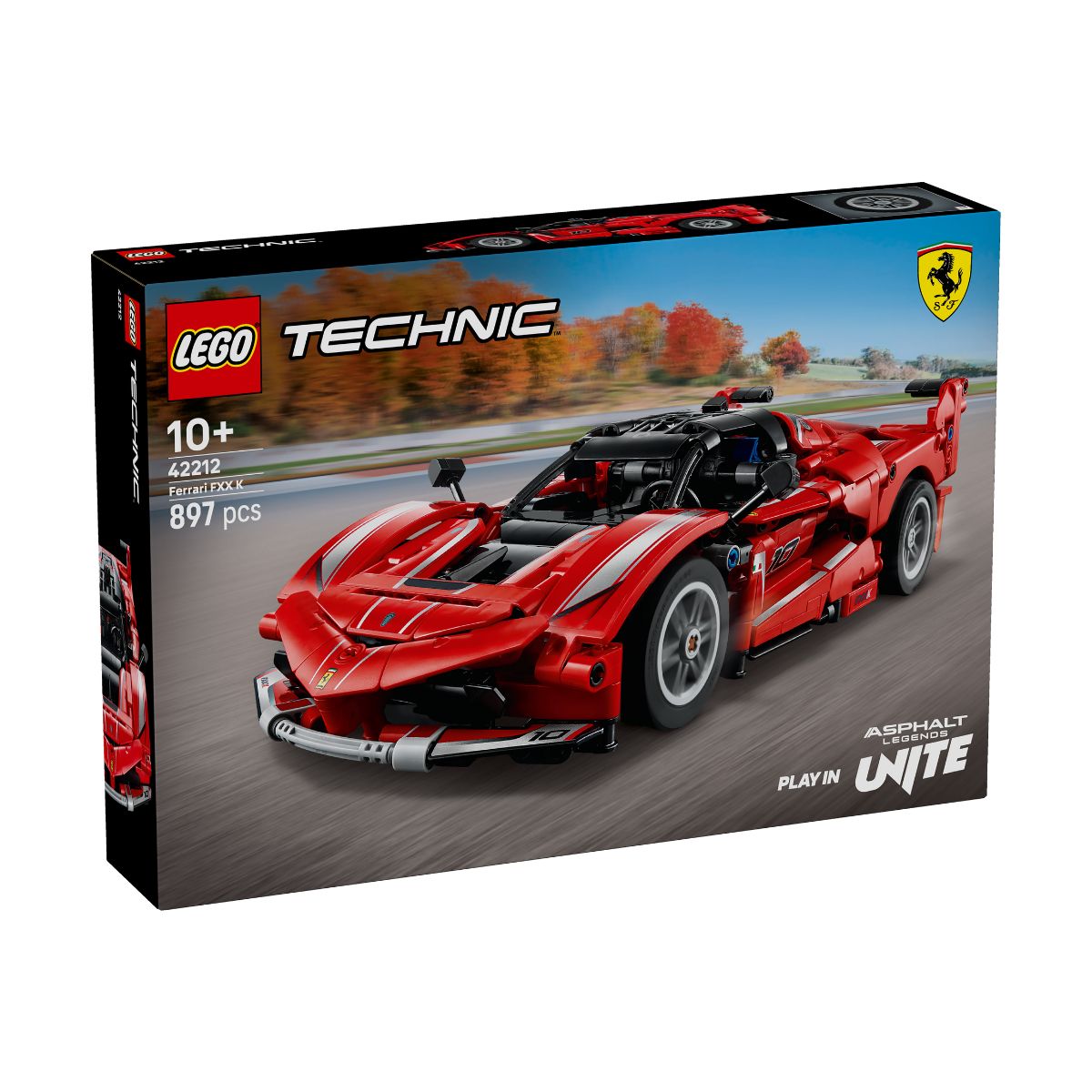 LEGO TECHNIC 42212-LG Đồ Chơi Lắp Ráp Siêu Xe Ferrari FXX K – V29 (897 Chi Tiết)