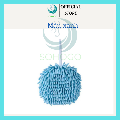 Video - Mẫu Mới - Bộ 2 Khăn Lau Tay Nhà Bếp, Khăn Lau Bàn, Lau Bếp Mềm Mịn, Thấm Hút Tốt - Chọn Mẫu Theo Ý - Màu Xanh