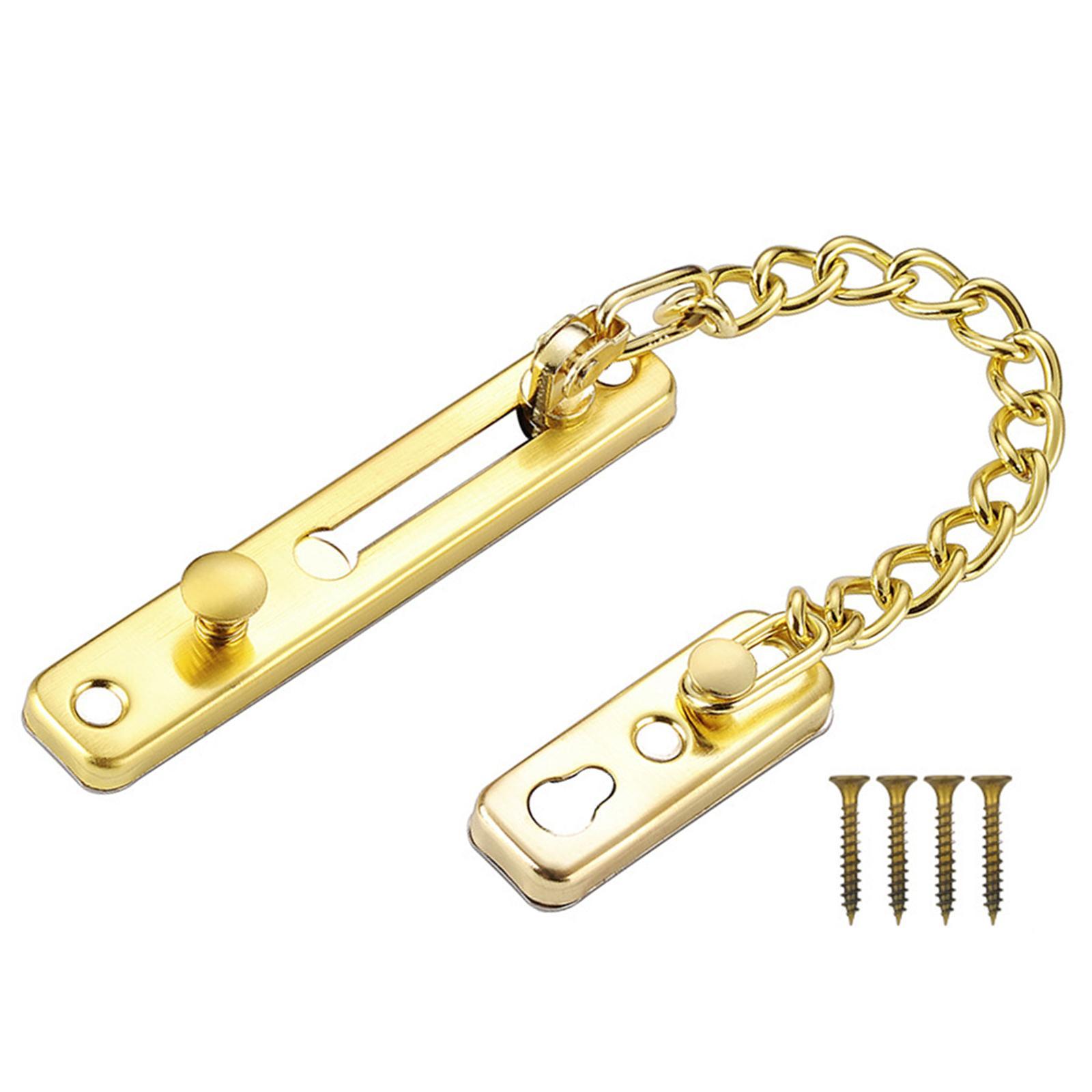Stainless Door Chain Lock Home Bedroom Hotel Family Chain for Door