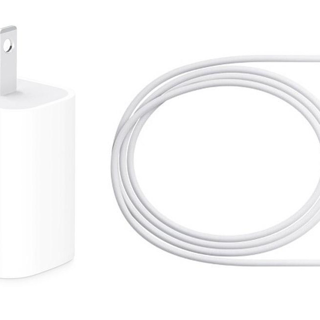 Bộ Sạc 18w kèm Cáp USB-C to Lightning cho iPhone X và iPhone Xs