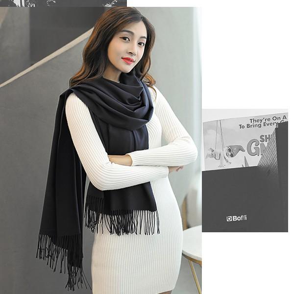 Khăn cashmere, khăn choàng xuất Nhật FULL BOX FULL SEAL món quà đẳng cấp FPK01