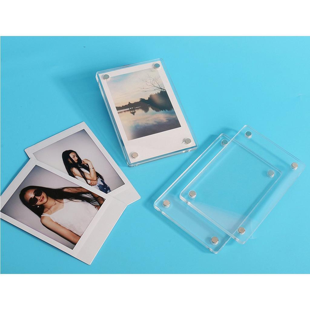5Pack Acrylic Fridge  90x77mm Frame for   Mini 8/8+/7s/90/25 Film
