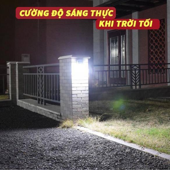 COMBO 3 Đèn Cảm Ứng Thông Minh - Đèn LED cảm biến hồng ngoại sử dụng năng lượng mặt trời loại 30 bóng siêu sáng -GD167